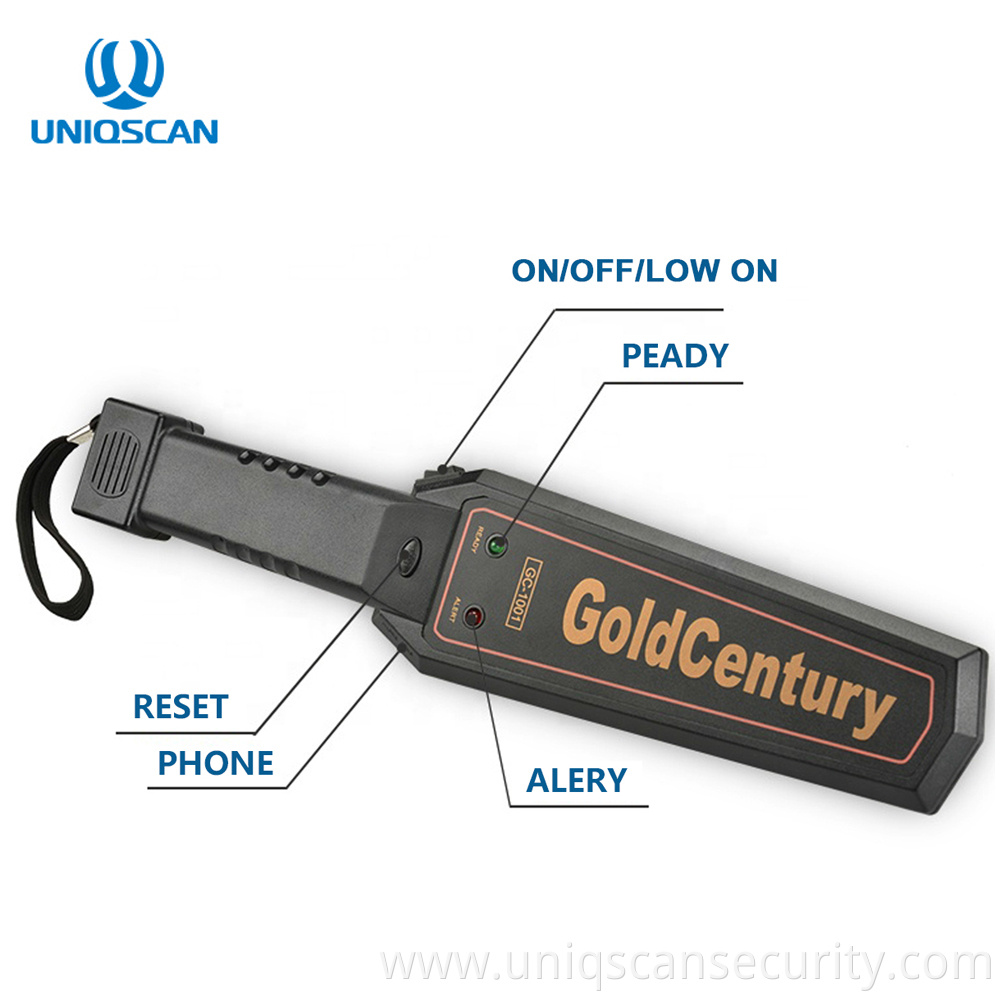 Best Handheld Metal Detector GC1001 For Body Security Checking